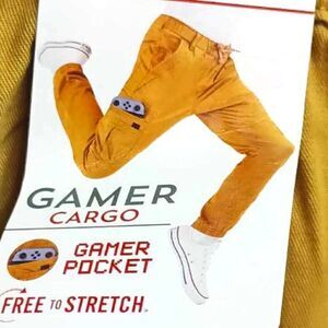 Wrangler Five Star Gaming Pocket Cargo Pants. Boys Size 10 Regular NWT